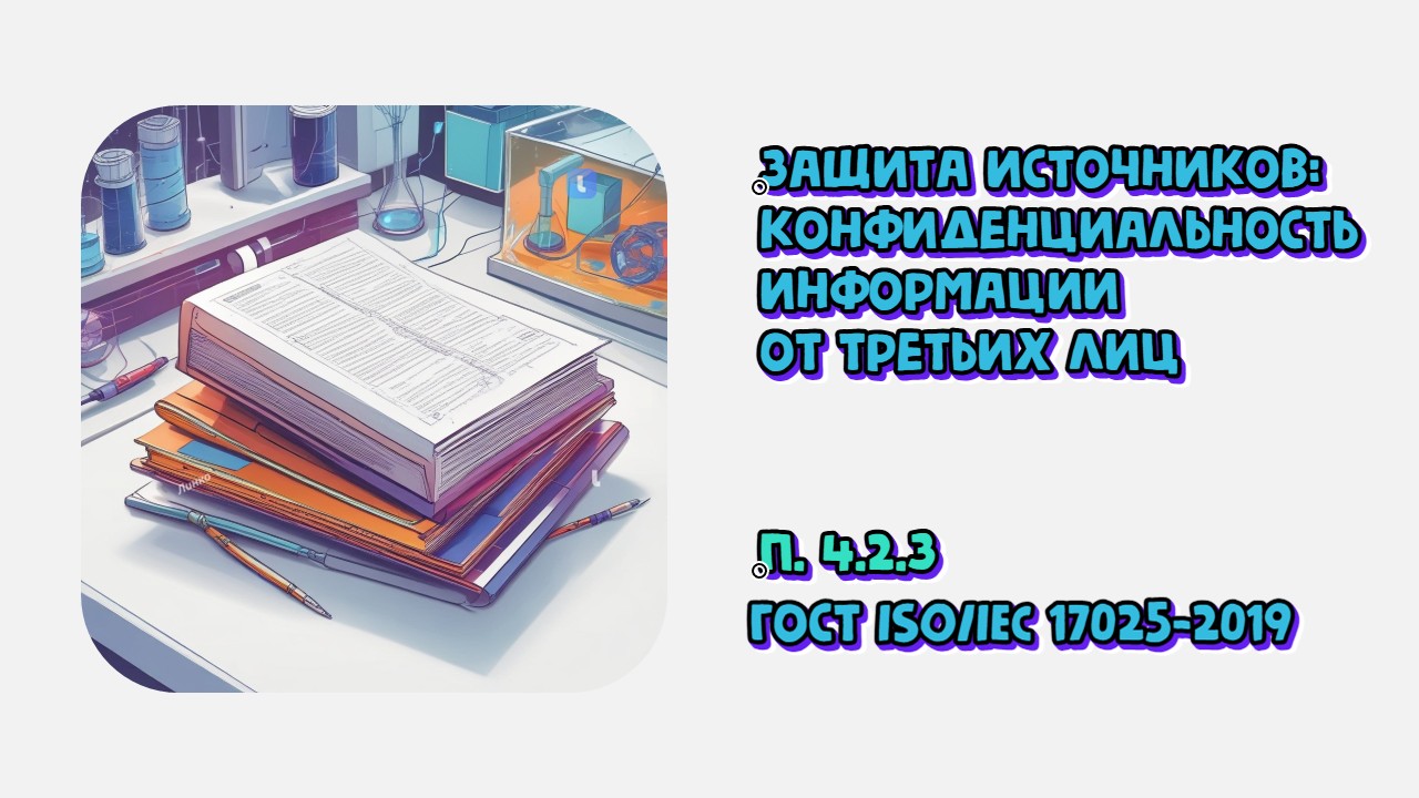 Защита источников: конфиденциальность информации лаборатории от третьих лиц